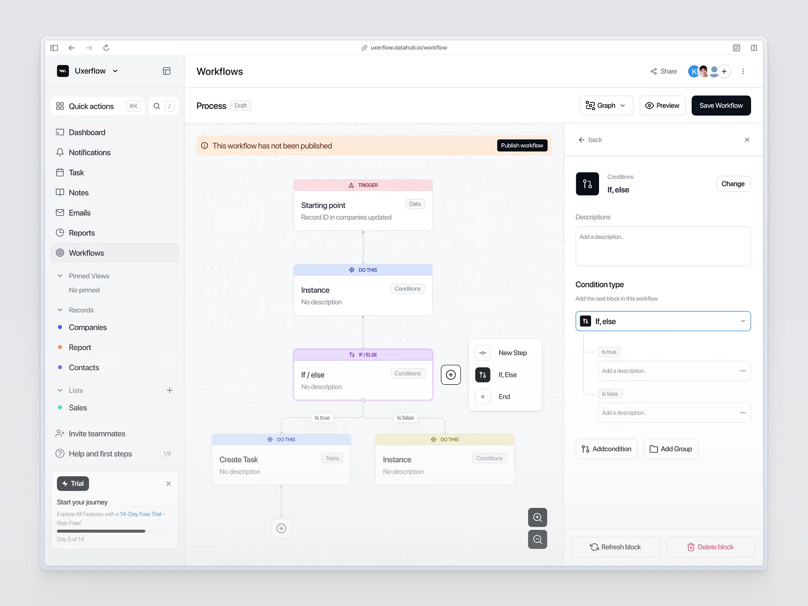 Automated Workflow Triggers